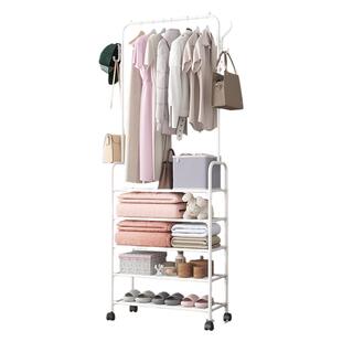 多功能鞋帽架多层组合收纳鞋架衣帽架挂衣服架卧室门厅置物架