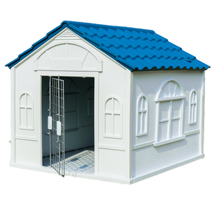 狗窝户外防雨狗屋室外狗笼子中大型农村狗房子冬季保暖封闭式猫窝