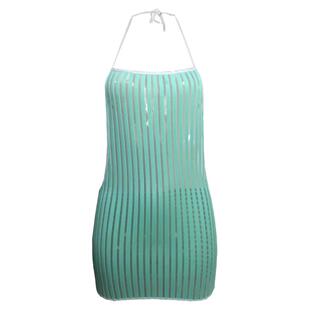 蜜桃小短裙赎罪绿裙子穿不出门的衣服电控旗袍仙女叫妹套轰趴衣服