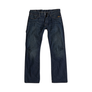 G-STAR RAW男士牛仔裤春秋Lenny微喇长裤拉链个性厚款裤子D24467