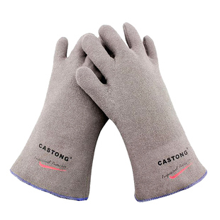 隔热手套250度耐高温电焊耐磨损机械加工保健油插孔数量大厅魔