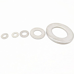 304不锈钢平垫圈金属垫圈垫片大全华司介子GB97加大加厚M1.6-M64