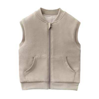 儿童夹棉马甲秋冬季保暖背心