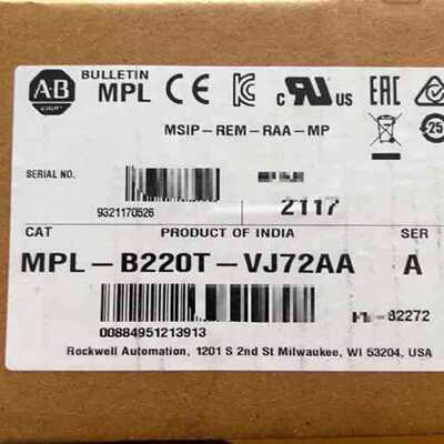 议价MPL-B220T-VJ72AA 全新Allen-Bradl