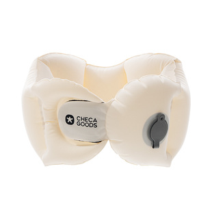 充气u型枕高铁飞机睡觉神器户外旅行便携脖枕头按压式护颈u形枕