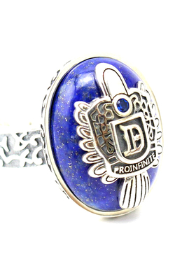 男士纯银欧美青金石吸血鬼日记