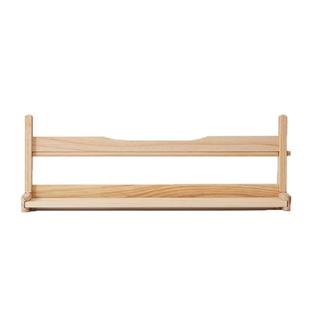 大山皮纸书法长卷宣纸专用架卷轴架实木架子百米书画国画长卷书法宣纸支架卷纸架临帖抄经便携收纳架画架