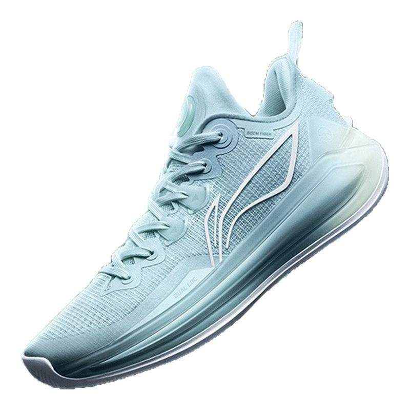 李宁利刃3V2低帮䨻科技篮球鞋男