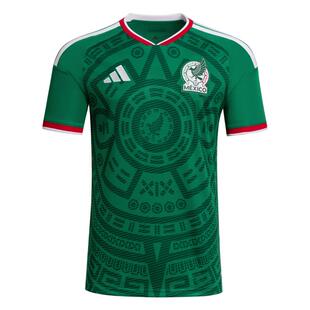 墨西哥国家队世界杯球衣印号 主场球迷版速干短袖adidas阿迪达斯