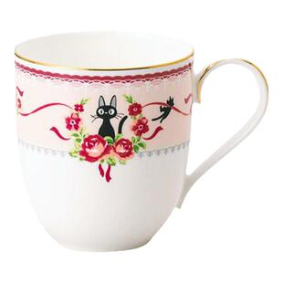 Noritake则武 魔女の宅急便骨瓷马克杯家用大容量水杯可爱情侣杯