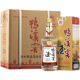 鸭溪窖酒54度复古浓香型白酒浓头酱尾固态法粮食酒整箱贵州鸭溪酒