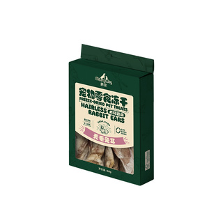 Meatyway爵宴狗狗猫咪零食冻干兔耳朵兔排鸭肉干雪梨卷磨牙棒奖励