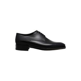 【臻贵典藏】JOHN LOBB 男士OSCAR黑色德比鞋小牛皮正装皮鞋