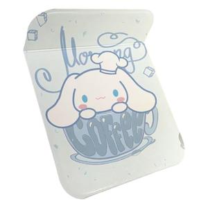 玉桂狗折叠镜子女便携式手持月桂狗化妆学生宿舍家居大耳桌面梳妆