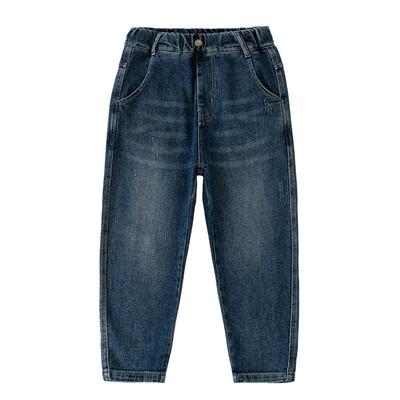 长裤小象汉姆新款加绒牛仔裤