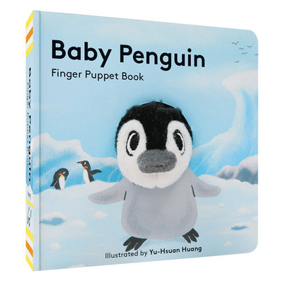 【现货】Baby Penguin: Finger Puppet Book 企鹅宝宝小小手指偶 纸板书