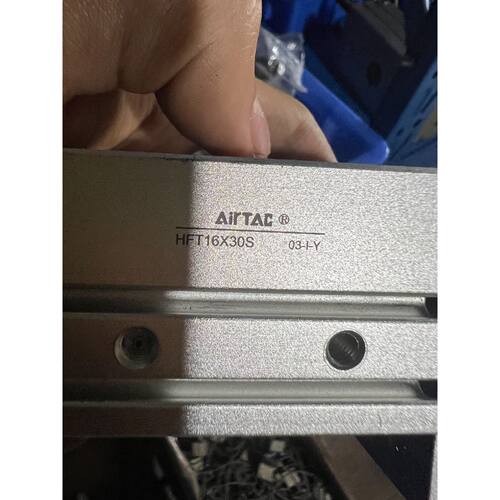 询价下单几乎全新AIR TAC滑台气缸 HFT16X30S，原装正品