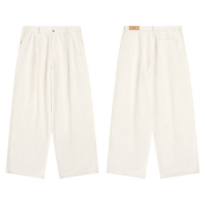 warmtrees透气亲肤天丝亚麻垂坠慵懒流动感休闲长裤TreesBasic