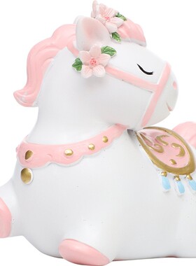 创意洛阳唐三彩胖马摆件博物馆