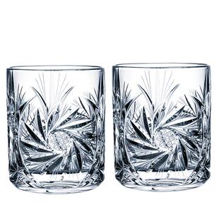 捷克波希米亚CRYSTAL进口水晶玻璃手工杯车刻XO烈酒洋酒 威士忌杯