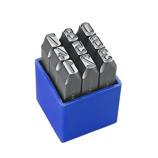 德国标准钢字码钢印字模五角星符号字母数字正反体钢号码冲打模具