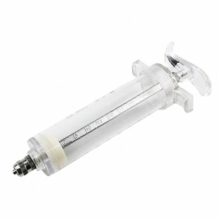 兽用注射器佳善塑钢注射器50毫升铜头兽医大号针筒猪牛羊家禽通用