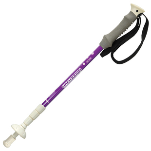 鲁滨逊碳纤维手杖登山杖释然4节内锁猎人3节外锁碳素拐杖户外轻便