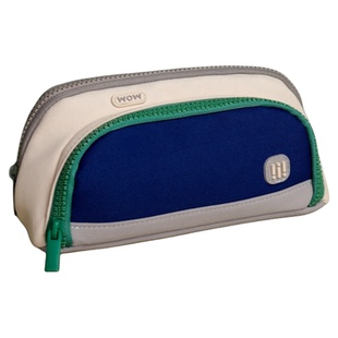 玩物文创拼接笔袋小众设计高颜值大容量多隔层简约学生文具铅笔盒