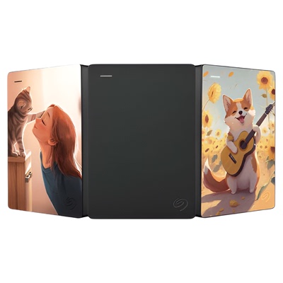 希捷来图定制移动硬盘彩绘铭系列