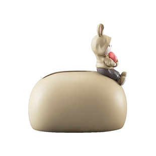 创意兔子纸巾盒客厅茶几家用抽纸盒家居饰品办公室桌面餐纸巾盒子