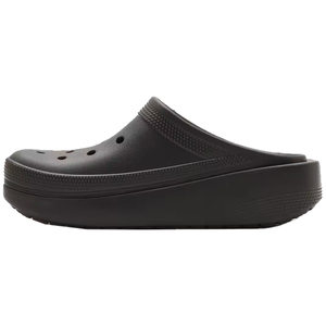 Crocs卡骆驰Blunt Toe潮流休闲黑白方头扑克鞋凉拖鞋209562
