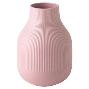 现代居家个性 网红竖纹 陶瓷花瓶摆件北欧简约干花装饰高级感水养