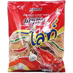 泰国进口马努拉牌宋卡虾片500g龙虾片宋卡龙虾饼鲜虾片油炸虾片