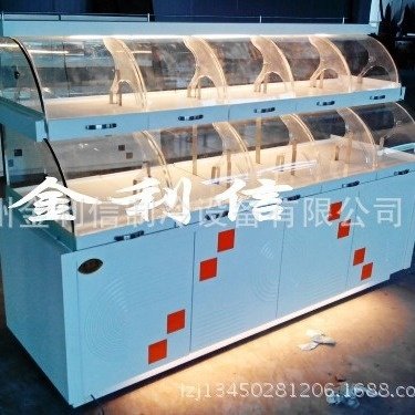 供应弧形面包边岛柜烘焙设备岛柜蛋糕展示柜