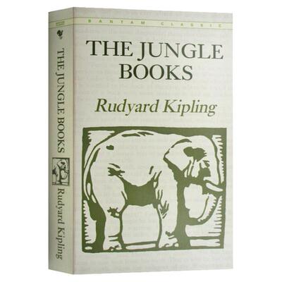 丛林日记 英文原版小说The Jungle Books 丛林故事 拉迪亚德·吉卜林 Rudyard Kipling 丛林之书 进口经典儿童文学英语书籍