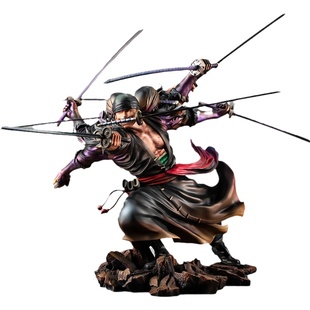 现货MH日本正版 海贼王POPMAX 索隆 阿修罗 阎魔 九刀流 成品手办