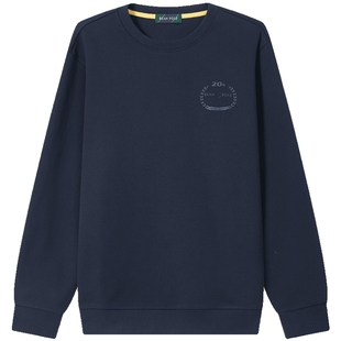 【20周年庆系列】BEANPOLE滨波秋冬男轻松弛感360g新毛圈面料卫衣