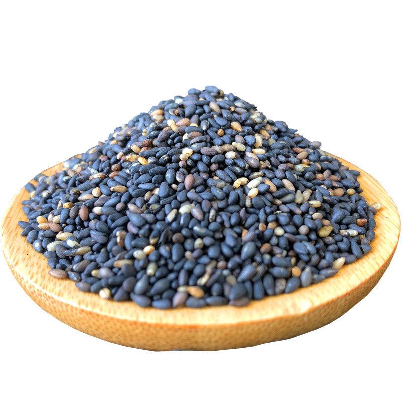 现炒500g烘焙原料干净无沙黑芝麻