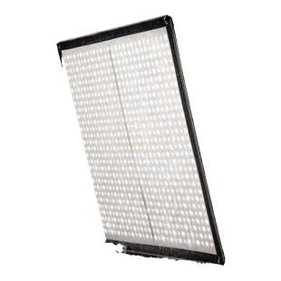 神牛诺力柔性LED卷布灯F200BI/400/600冷暖双色温直播灯顶灯户外补光灯摄影棚采访录制影视灯折叠轮廓灯200W