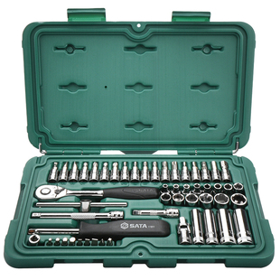 【会员内购】世达52件小飞套筒组合套装汽修工具套装09002