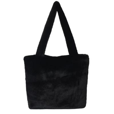 秋冬毛茸茸托特包大容量