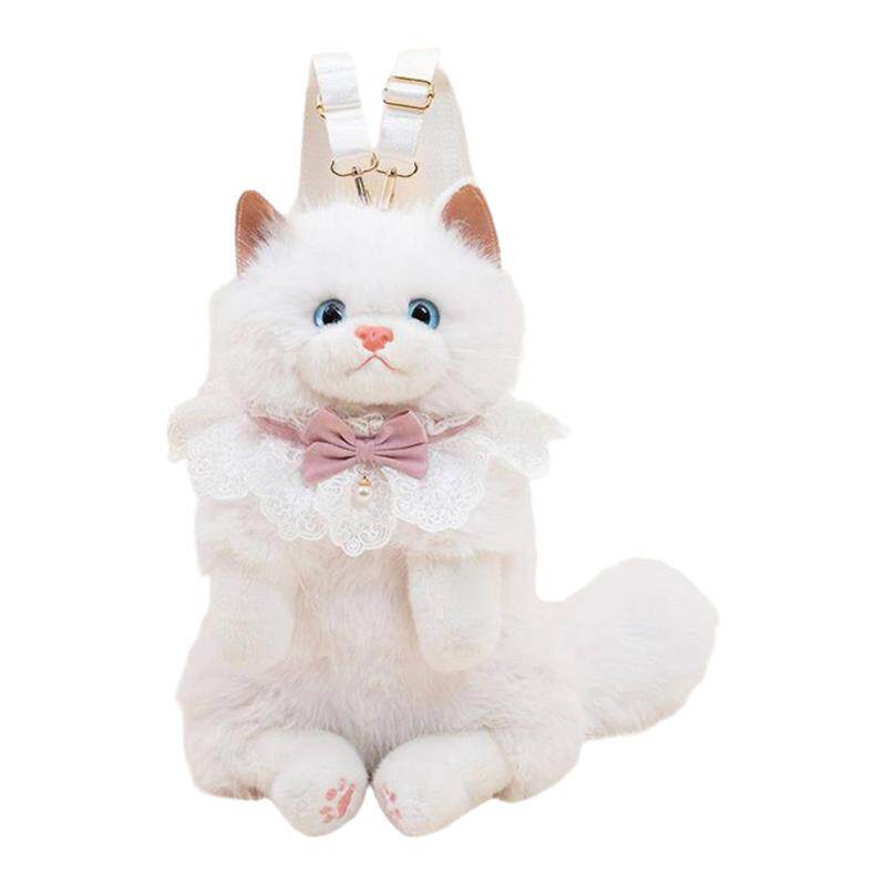仿真猫咪书包可爱毛绒布偶卡通