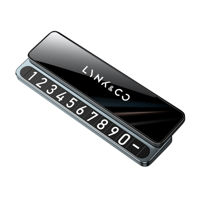 03+临时停车牌一推隐藏夜光数字