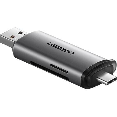 绿联读卡器双卡双读手机电脑适用