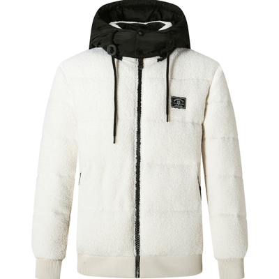 七匹狼短款羽绒服男士2023新款冬