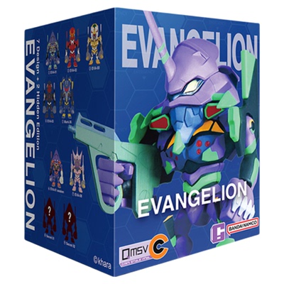 九木杂物社万代QMSV-C新世纪福音战士Vol.1盲盒模型摆件男生礼物