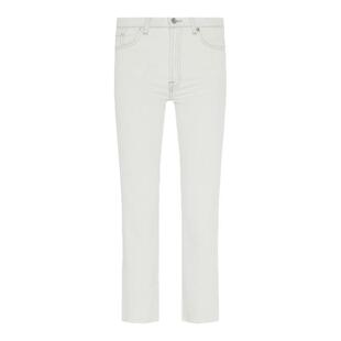 7 For All Mankind女春夏新品复古九分直筒牛仔裤STRAIGHT CROP