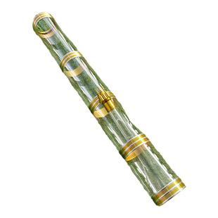 有机玻璃透明烟筒钢化塑料水烟筒云南产水烟袋钢化树脂竹烟桶烟斗