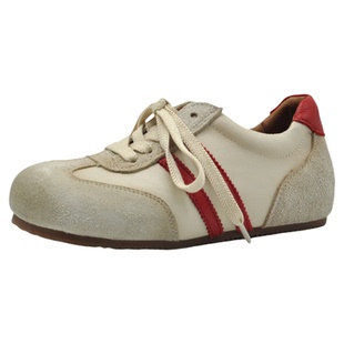 Artmu阿木2026年超火的鞋子女鞋百搭内增高博肯德训鞋真皮休闲鞋