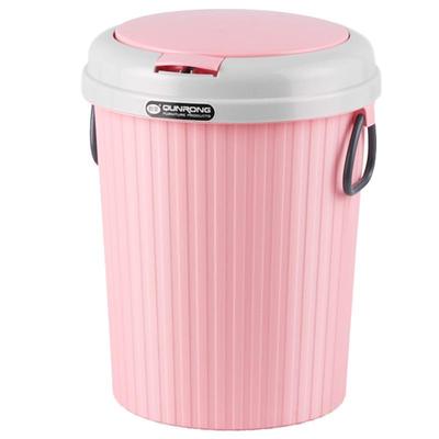 创意家用弹盖垃圾桶欧式有盖卧室